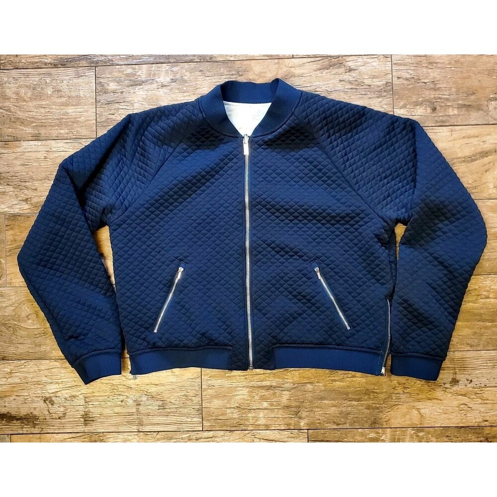New Balance NB Heat Loft Reversible Bomber Jacket Size Large